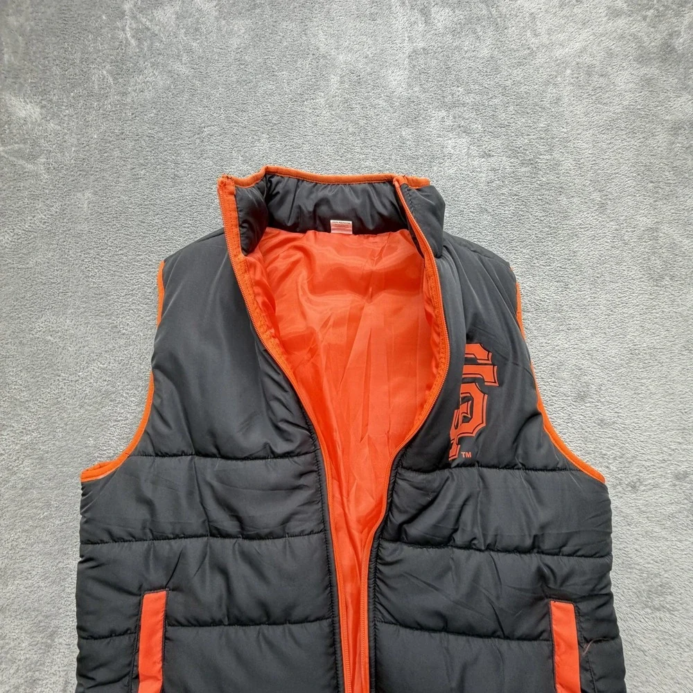 San Francisco Giants Jacket Mens Medium Black MLB Baseball‎ Ghirardelli Puffer